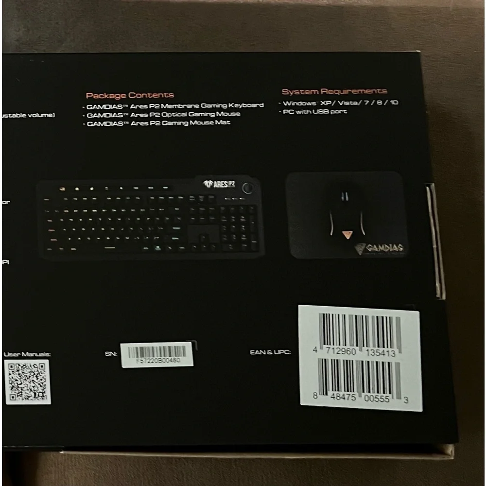 NEW! Ares 3-in-1 gaming keyboard